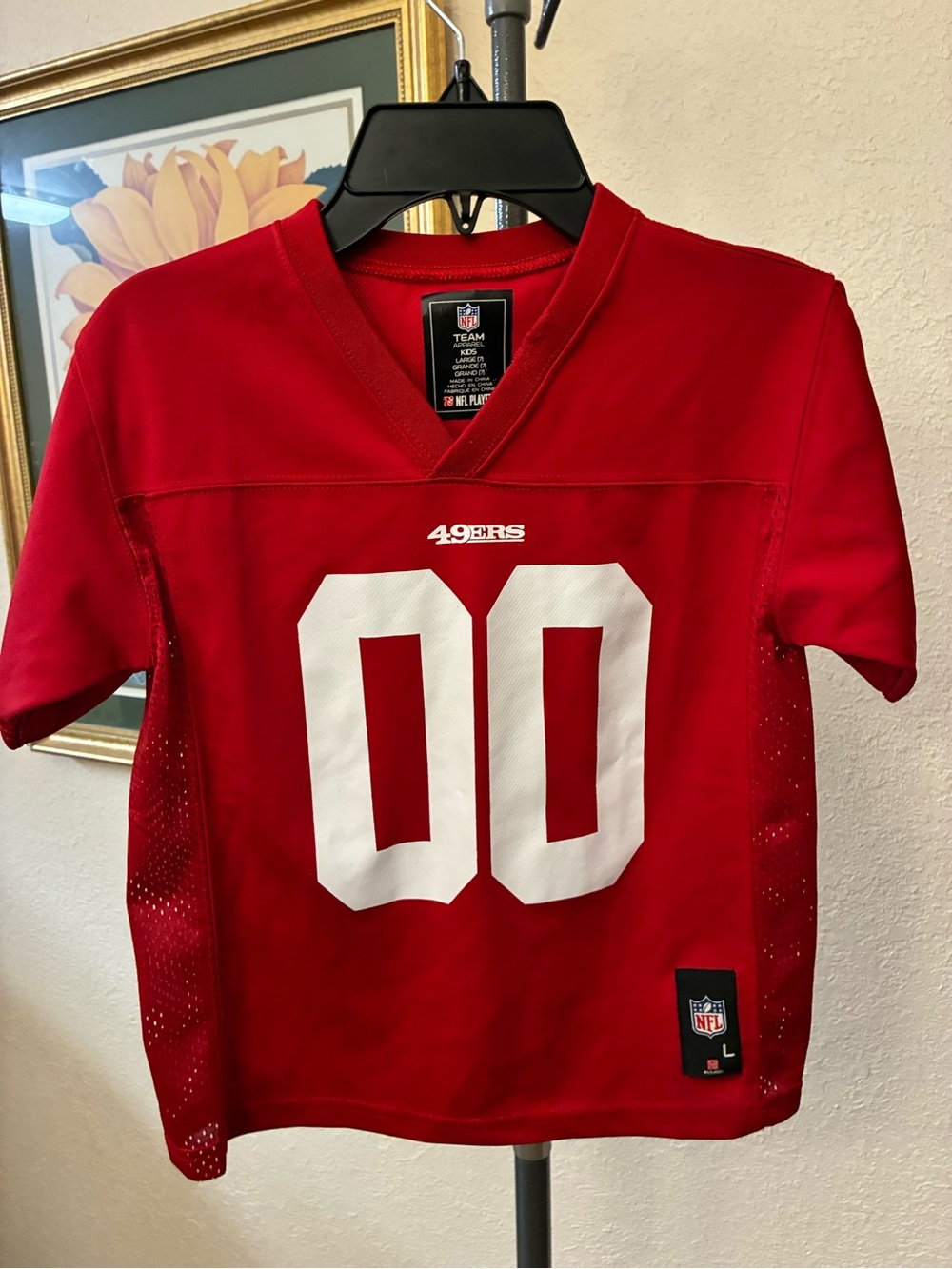 NFL Team Kids' Red San Francisco 49ers Jersey Top
